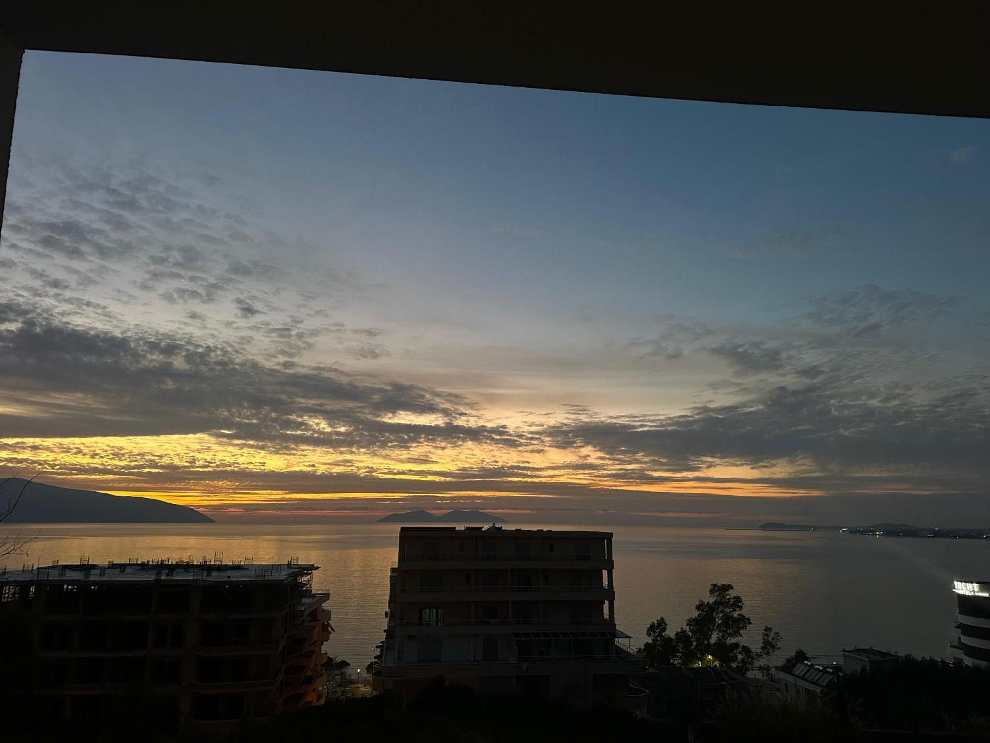 Sea View Apartment Vlorë Eksteriør bilde
