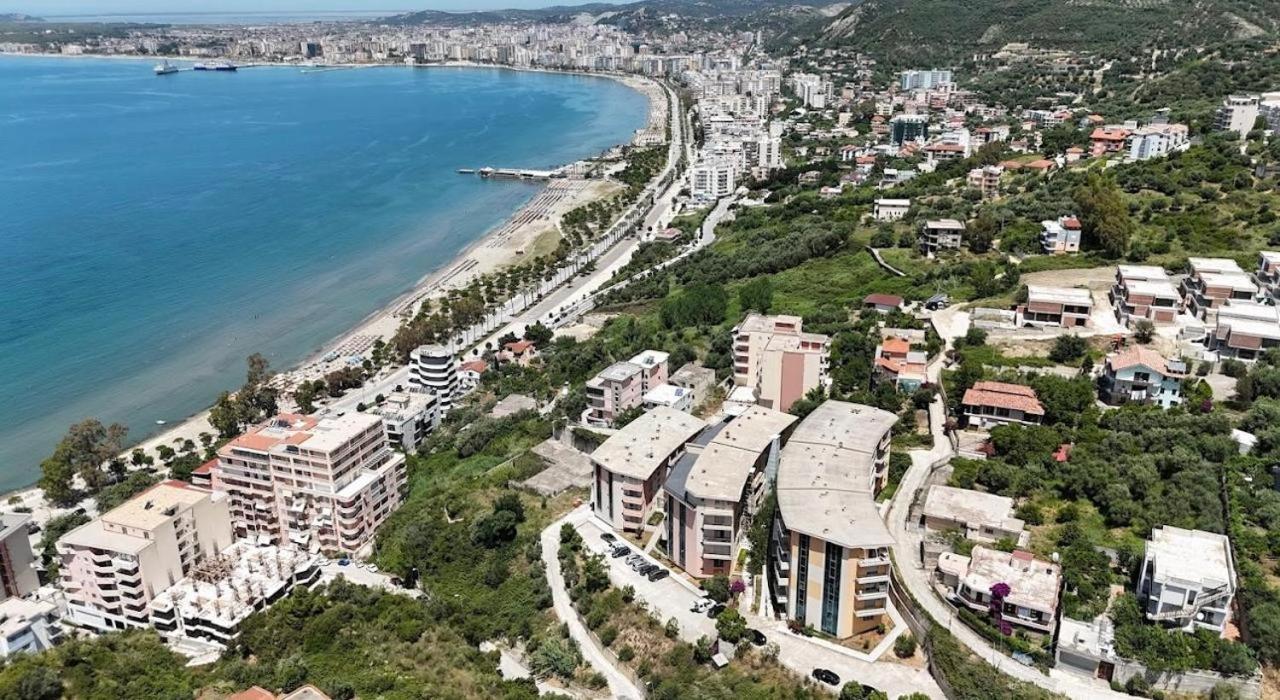 Sea View Apartment Vlorë Eksteriør bilde